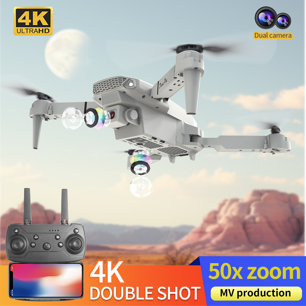 2026 NEW E88 Professional HD 4 - огляд і ціна Drone Kit With Camera