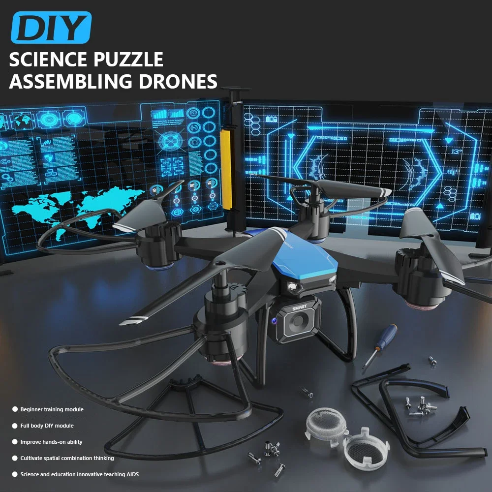 JJRC H108 DIY Teaching Assembl - огляд і ціна Drone Kit With Camera
