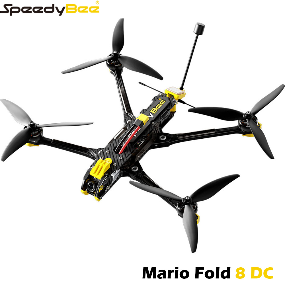 SpeedyBee Mario Fold 8 DC O3 K - огляд і ціна Drone Kit Long Range